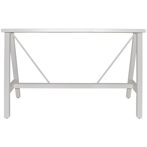 A Frame Bar Base In White 180X70 View From Front