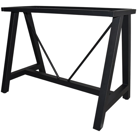 A Frame Counter Base In Black 120X70 View From Front Angle