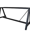 A Frame Counter Base In Black 210X70 View From Front Angle