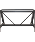 A Frame Table Base In Black 120X70 View From Front