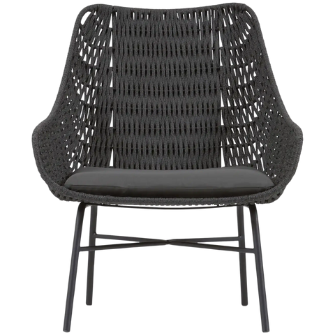 Abeli Lounge Chair In Natural From Back