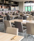 Adelaide Low Back Chair Compact Laminate Table Tops In The Dining Area At Murray Bridge Racing Club