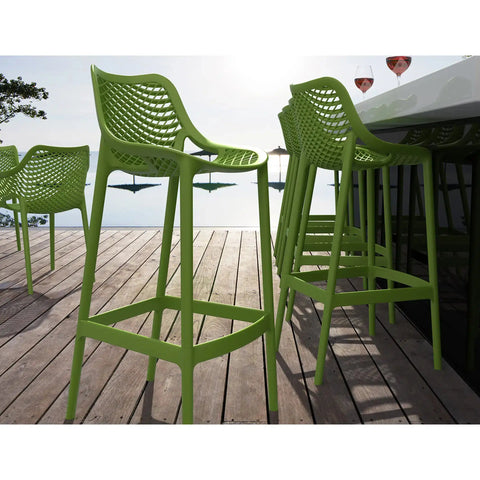 Air Bar Stool By Siesta In Green