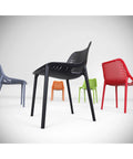 Air Chair By Siesta In Black Red Anthracite Green And Orange