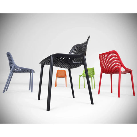 Air Chair By Siesta In Black Red Anthracite Green And Orange