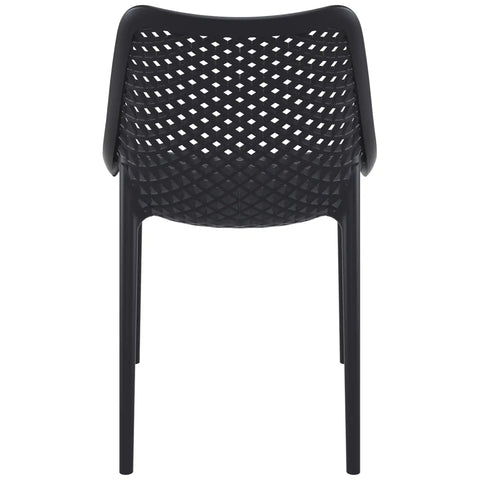 Air Chair By Siesta In Black, Viewed From Behind