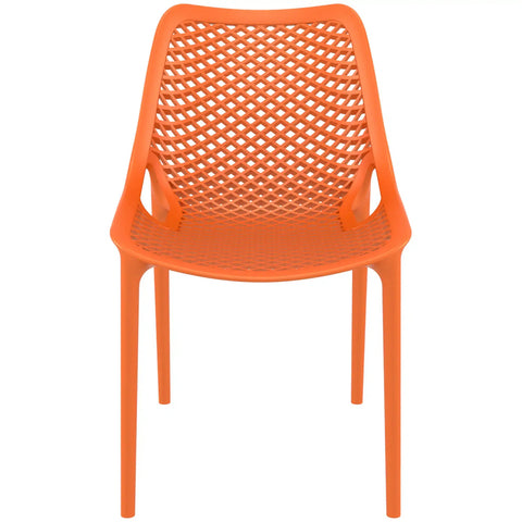 Air Chair By Siesta In Orange, Viewed From Front