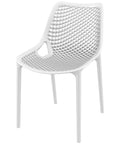 Air Chair By Siesta In White, Viewed From Angle In Front