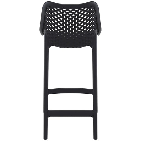 Air Counter Stool By Siesta In Black, Viewed From Behind