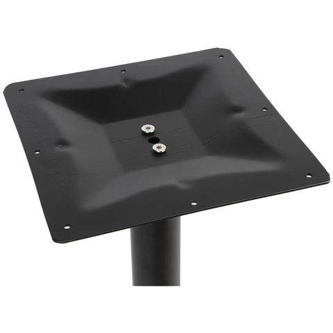 Bolt Down Dining Base 70 Black View Of Metal Top Plate