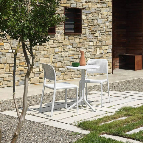 Bora Chair By Nardi In White In Situ