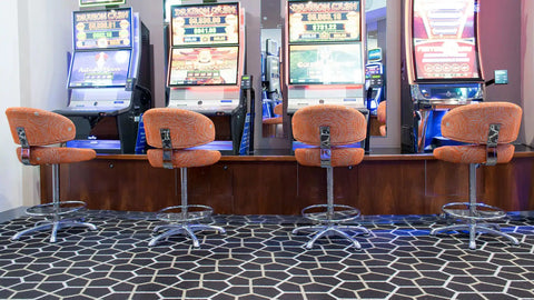 Canberra Gaming Stools In Gaming Area At Club Marion