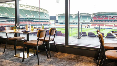 Caprice Side Chair With Custom Upholstery In Main Dining At Bespoke Wine Bar And Kitchen At Adelaide Oval