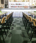 Caprice Natural Side Chairs  With Custom Tasmanian Oak Table Tops And Davido Table Base In Main Dining At Jarmers Kitchen