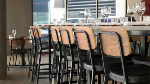 Caprice Stools and Chairs at Mimasu Restaurant