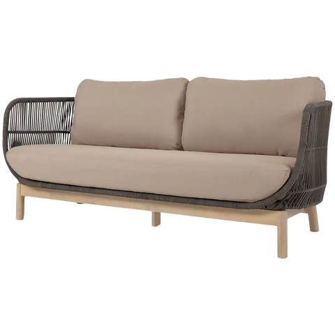 Catalina Lounge 2.5 Seater In Olive Green, Viewed From Front Angle