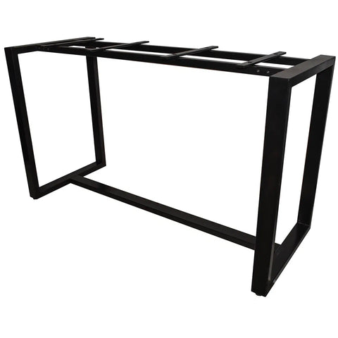 Citadel Bar Base In Black 180X70, Viewed From Front Angle