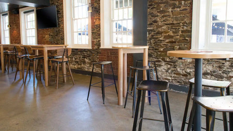 Coleman Bar Stools At Saracens Head Hotel