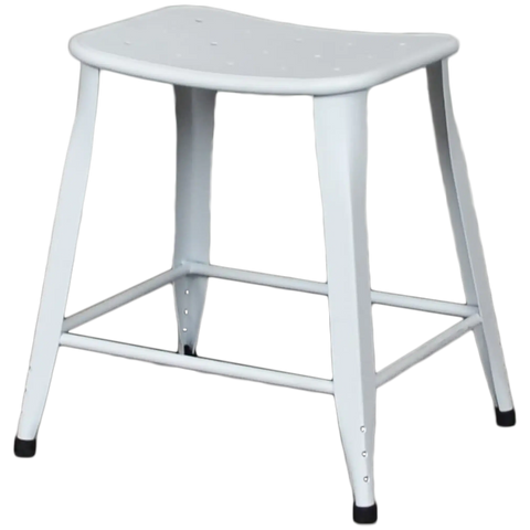 Coleman Low Stool With Custom Powder Coat Finish