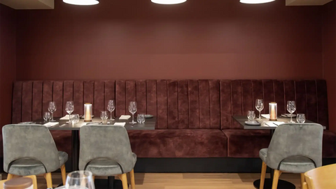 Custom Banquette Seating With Mulberry Chairs At The Presidential Hotel Mount Gambier