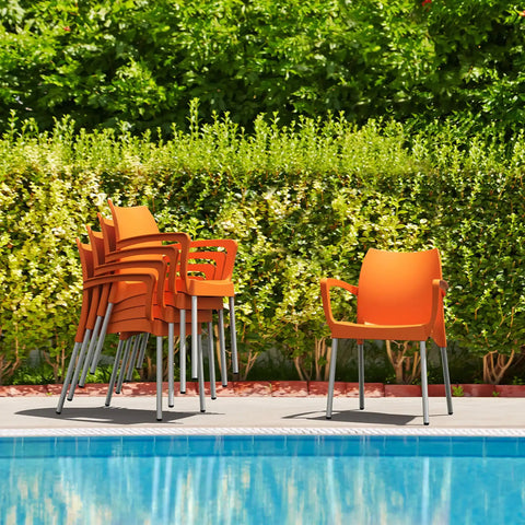 Dolce Armchair By Siesta In Orange