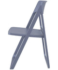 Dream Folding Chair By Siesta In Anthracite, Viewed From Side