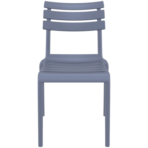 Helen Chair By Siesta In Anthracite, Viewed From Front