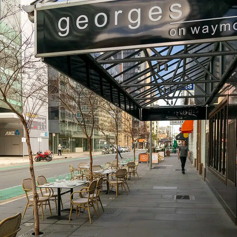 Josephine Armchairs Outside Georges On Waymouth
