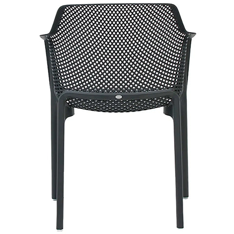 Nardi Net Armchair In Anthracite, Viewed From Back