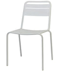 Lambretta Chair By Dolce Vita In White, Viewed From Angle In Front
