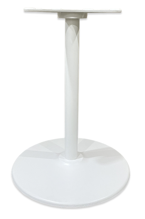 Luna-Table-Base-In-Dining-Height-With-Matt-White-Base-and-Column-Viewed-From-Front