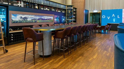 Mulberry Stools In Main Dining At Bespoke Wine Bar Kitchen
