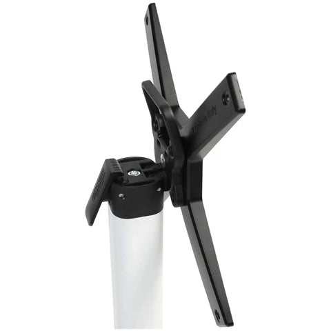 Nemo By Scab Design Folding Bar Base In White, View Of Flipped Up Top Plate