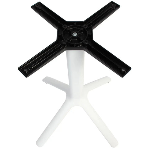 Nemo By Scab Design Table Base In White, Viewed From Above