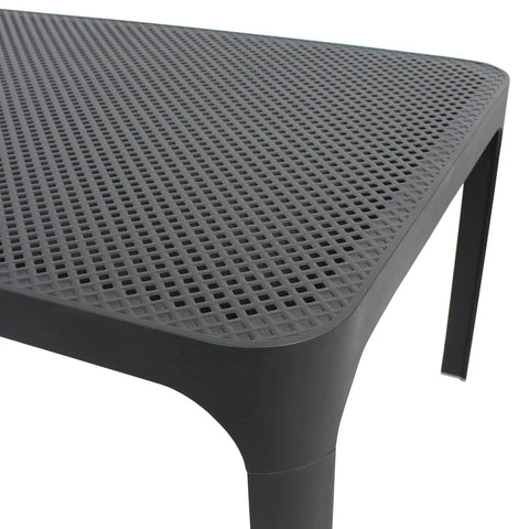 Net By Nardi Coffee Table In Anthracite, View From Front