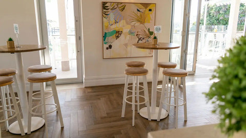 Nika Bar Stools At The Lighthouse Wharf Hotel