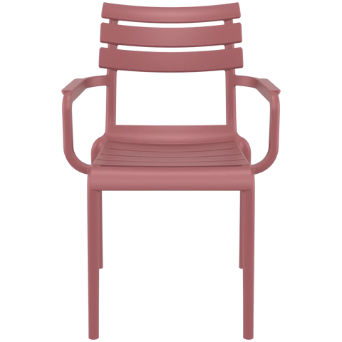 Paris Armchair By Siesta In Marsala, Viewed From Front