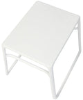 Pop Coffee Table In White, Viewed From Top