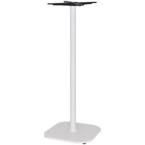 Rhino By S.C.A.B Bar Base In White 70x70, Viewed From Angle In Front