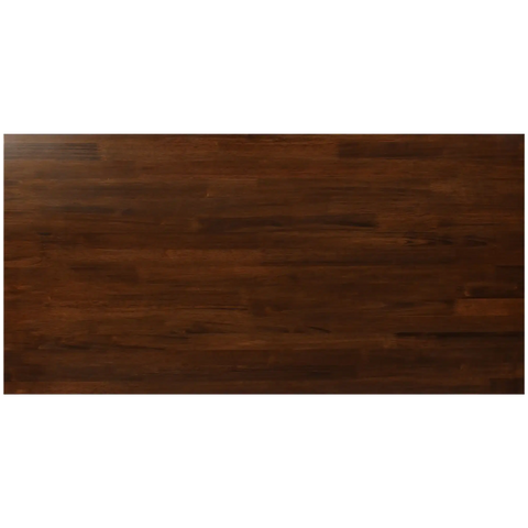 Rubberwood Table Top With Walnut Stain 1500x700