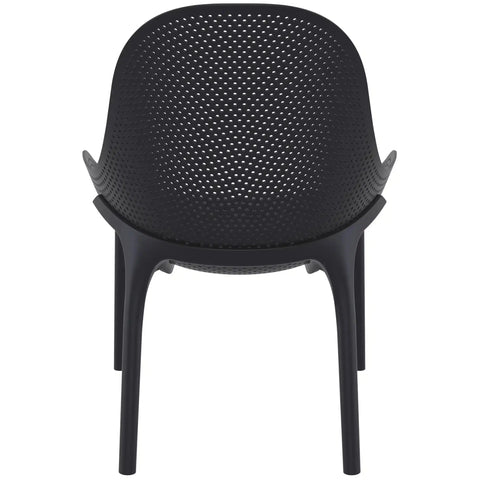Sky Lounge Chair By Siesta In Black, Viewed From Behind
