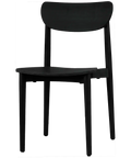 Stockholm Chair Black Timber Seat A2Copy
