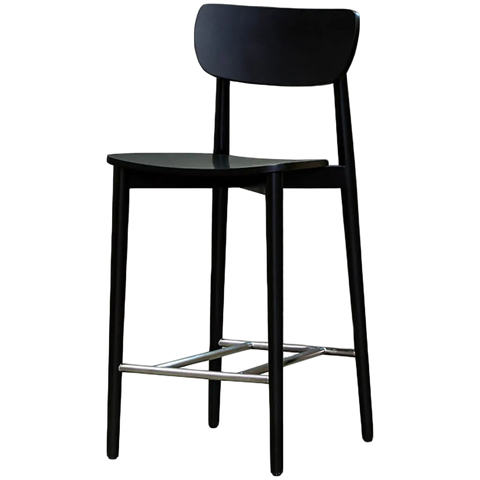 Stockholm Counter Stool Black A