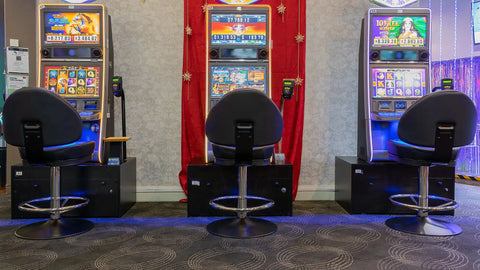 Silever Disc Stirling II Gaming Stools At The Tower Hotel