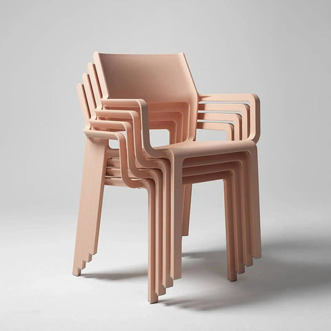 Trill Armchair By Nardi In Rosa Stack