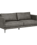 Vinny Lounge In Charcoal, Viewed From Front Angle