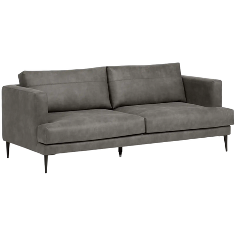 Vinny Lounge In Charcoal, Viewed From Front Angle