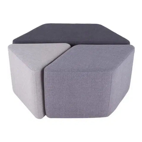 York Ottomans By Buro Full Set