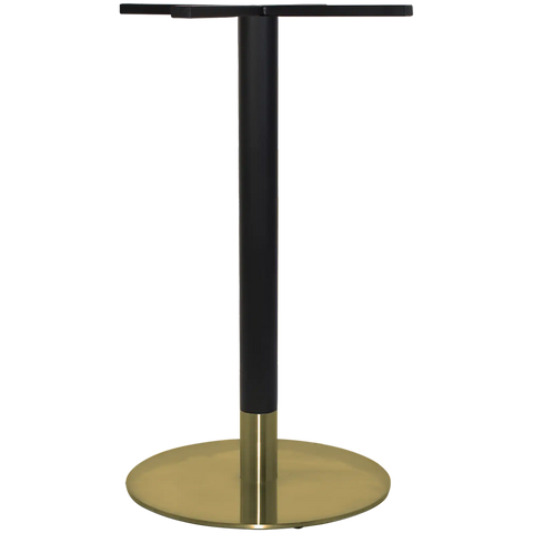 Carlita Bar Base With Black Column And Brass Collar With Brass 540 Base