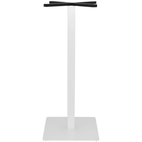 Carlton Square Bar Pedestal With Matt White 450 Base